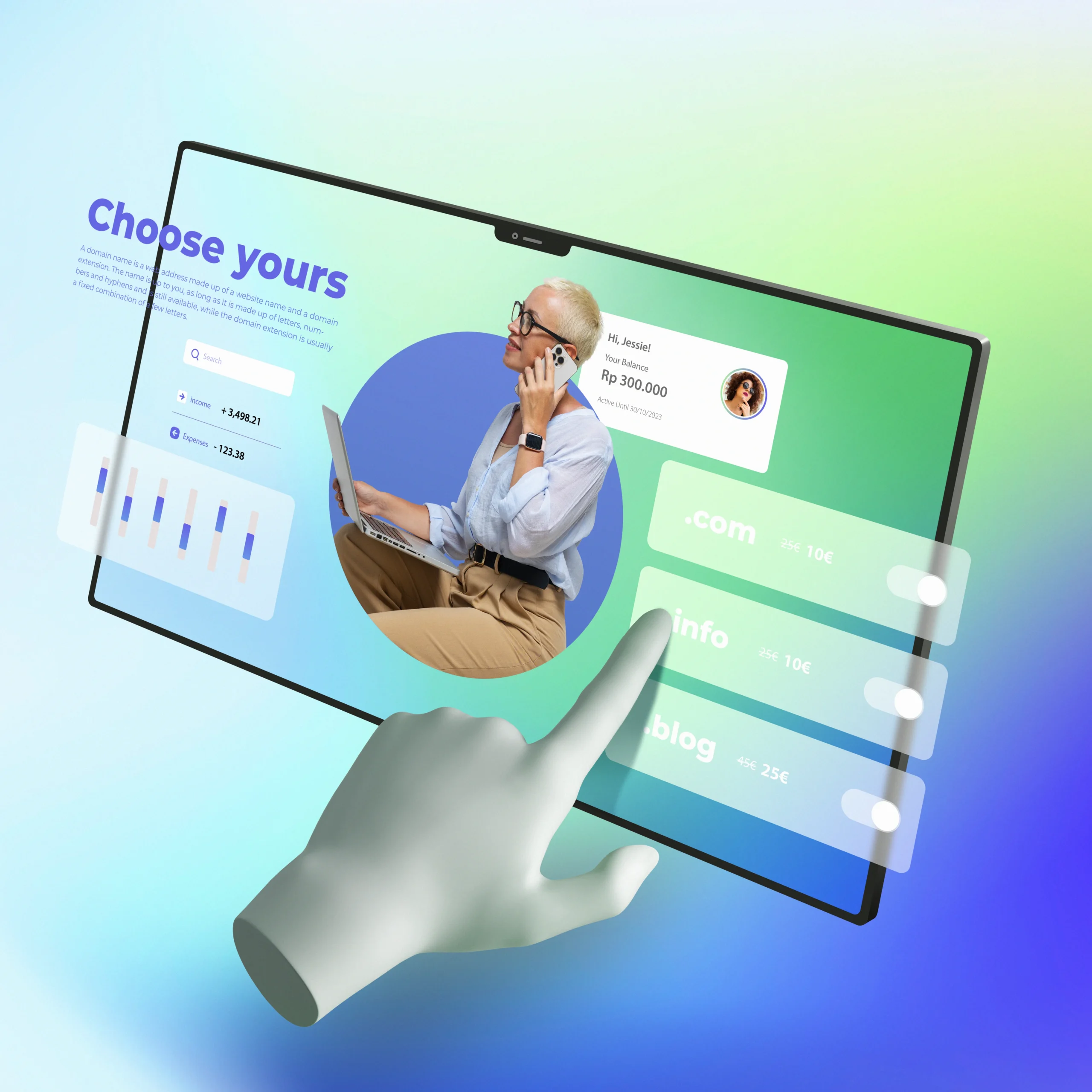 Digital website resign services