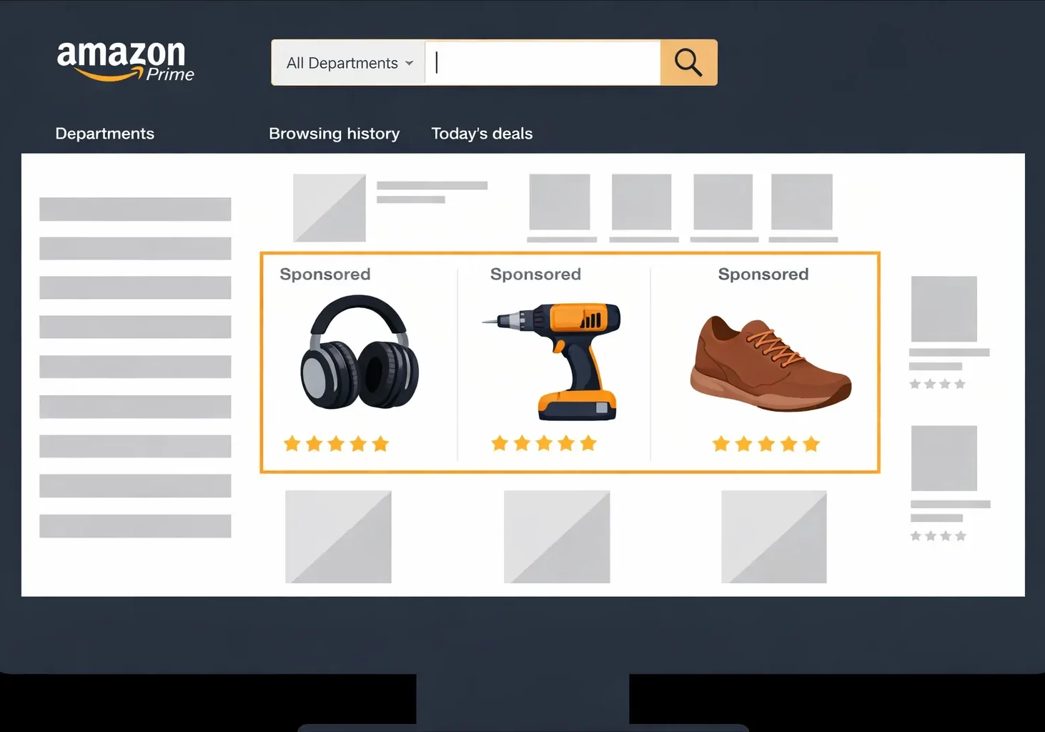 amazon prime sponsered