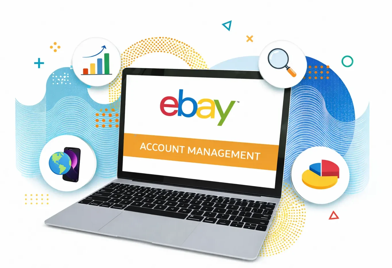 Expert eBay account management and store optimization services designed to improve rankings, visibility, and sales