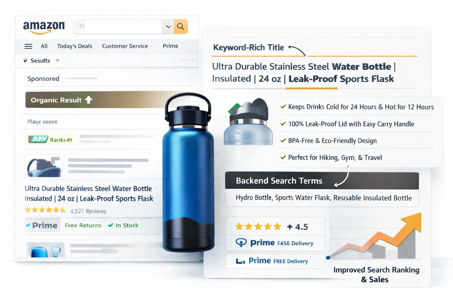 SEO-optimized Amazon product listing