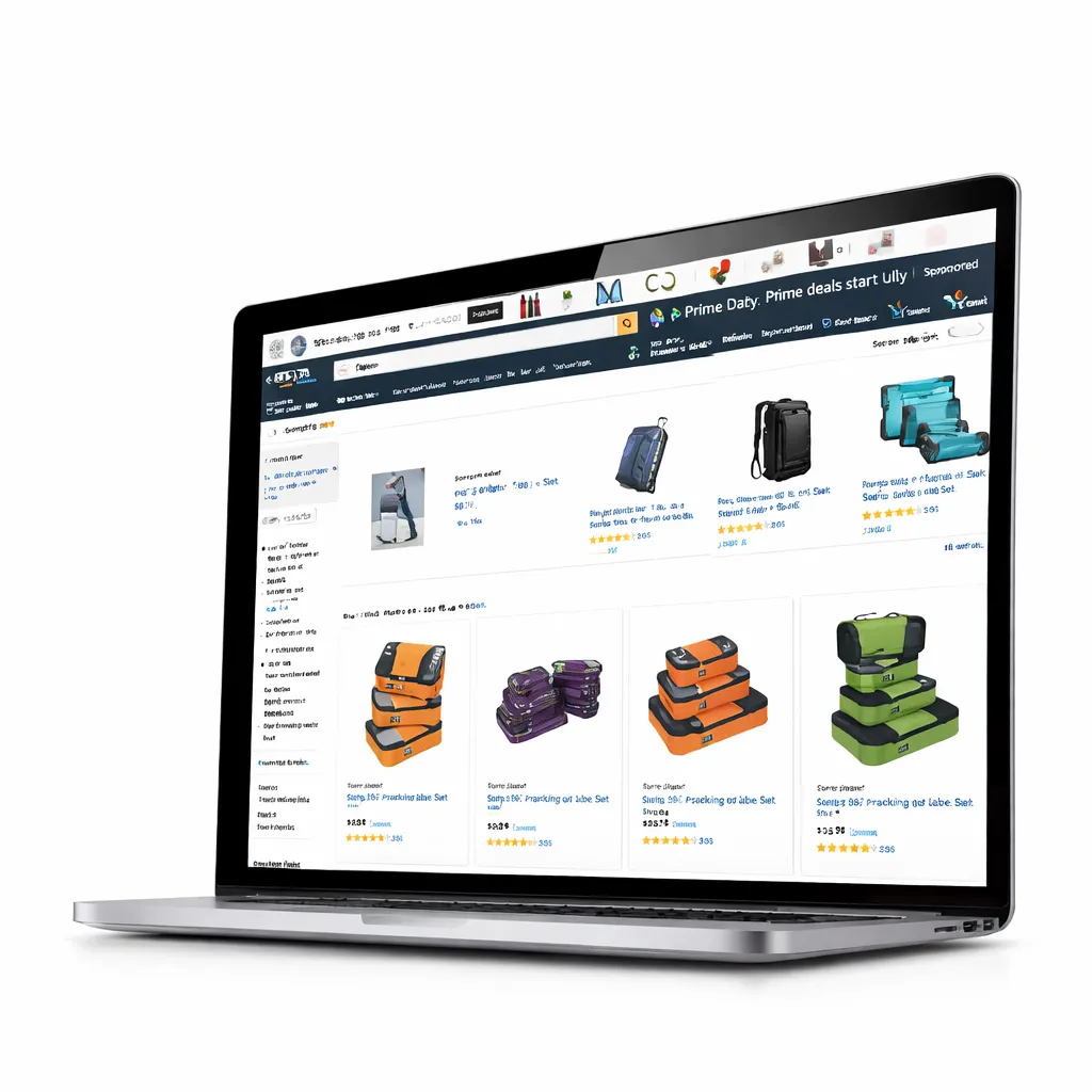 dashboard on laptop and mobile showing sales and conversion data.
