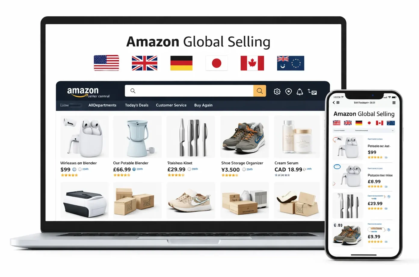 Amazon Global Selling marketplace