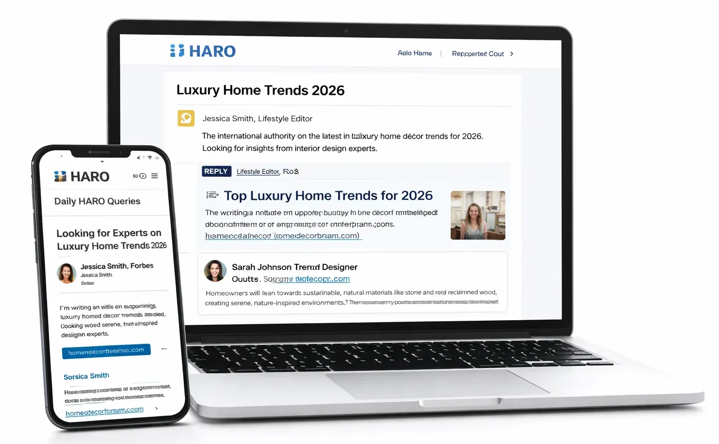 showing journalist query and expert response with backlink for SEO digital PR strategy