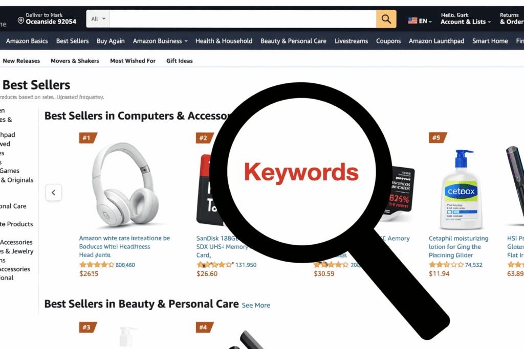 mazon keyword research for best selling products