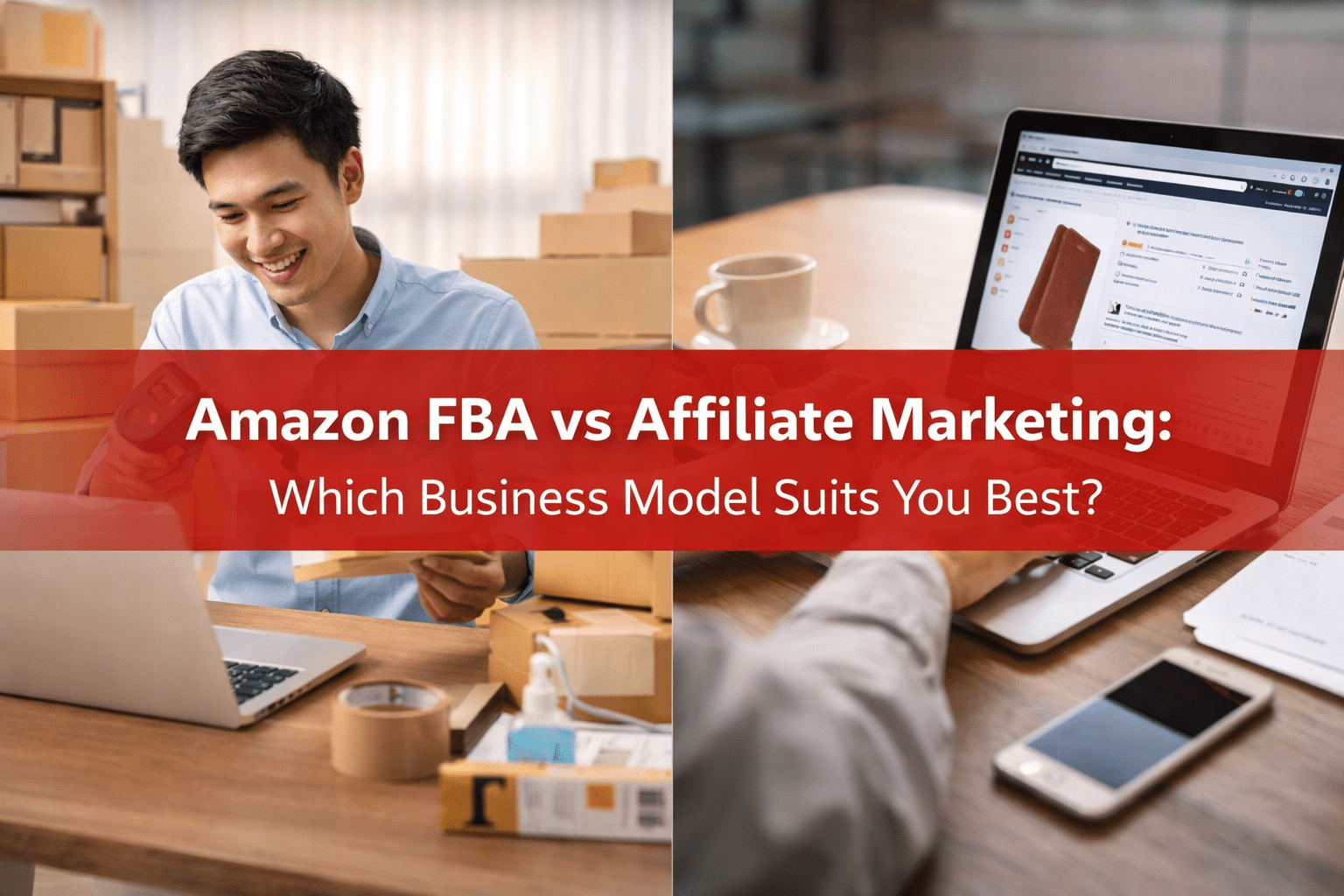 Amazon FBA vs Affiliate Marketing: Which Business Model Suits You Best?