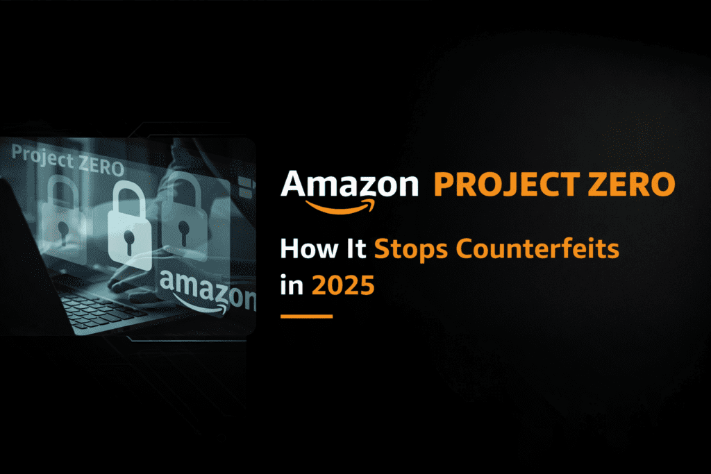 Amazon Project Zero counterfeit protection 2025 banner