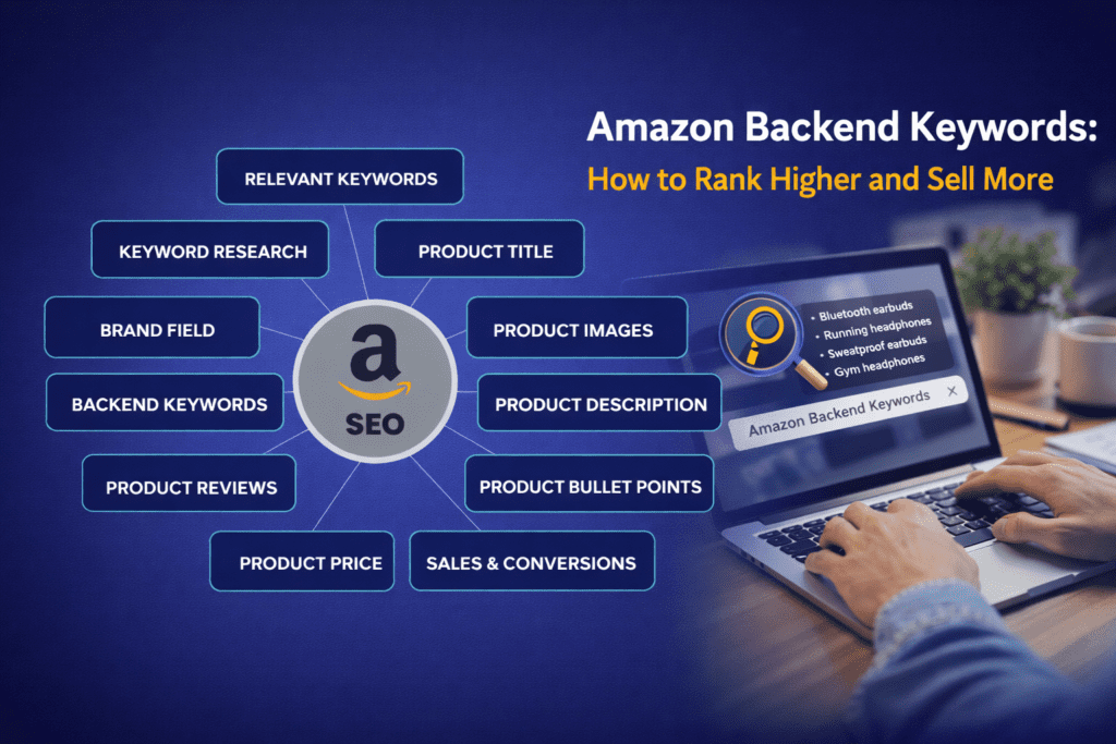 Amazon backend keywords strategy for higher product ranking