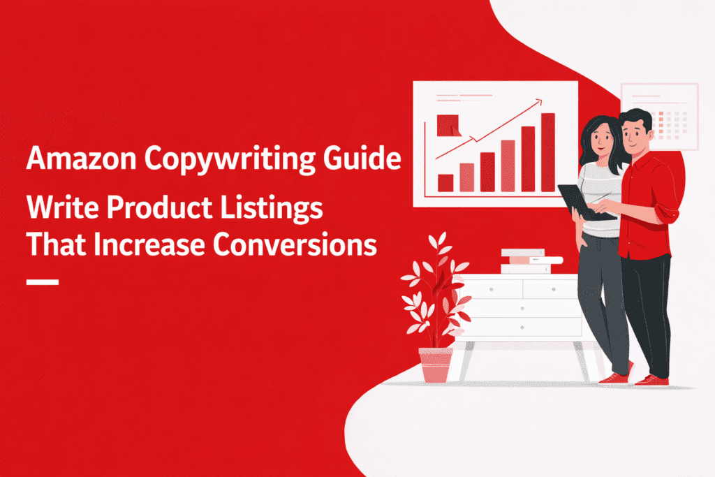 Amazon copywriting guide banner for product listings