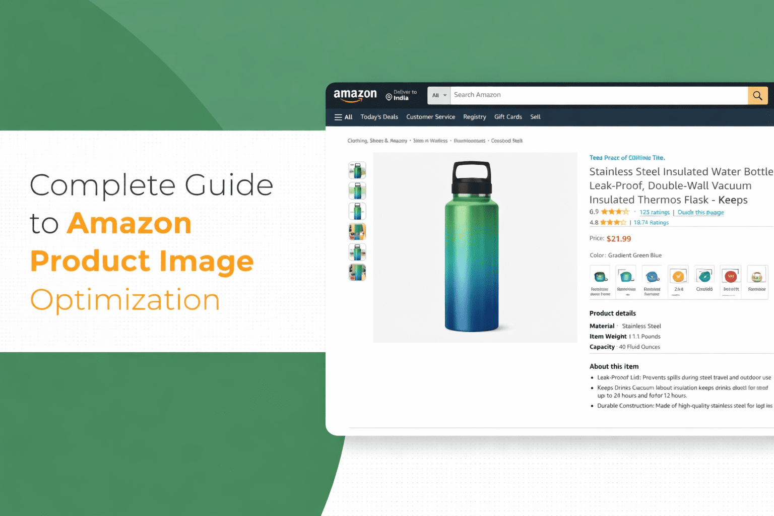 Amazon Product Image Optimization Guide: Increase Clicks, Conversions & Sales