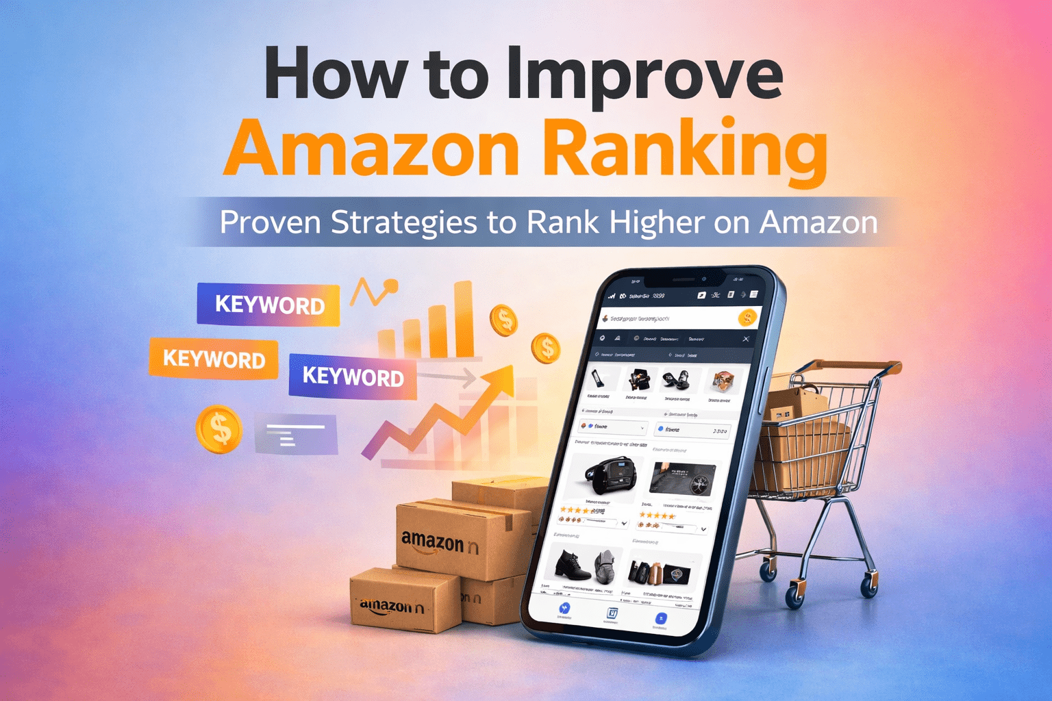 How to Improve Amazon Ranking: A Complete Guide to Ranking Higher on Amazon Search