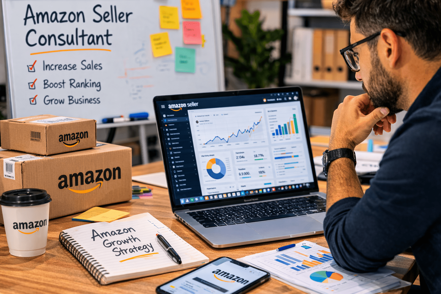 Amazon Seller Consultant: The Complete Guide to Scaling and Optimizing Your Amazon Business