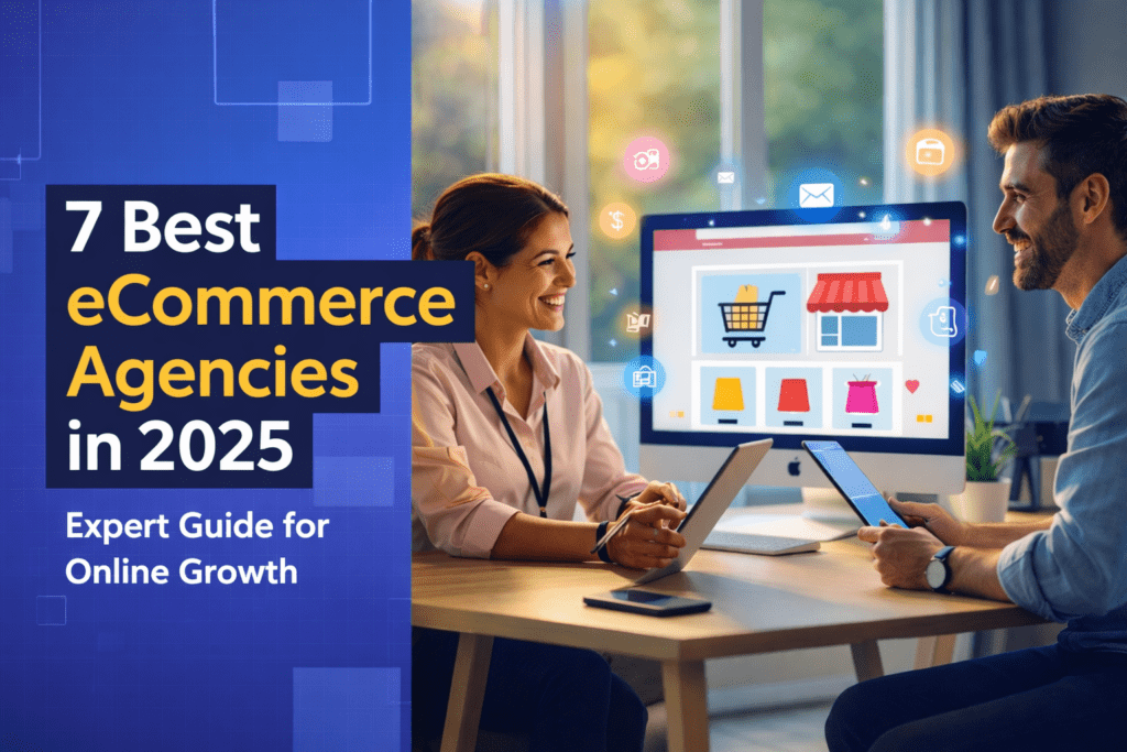 Best eCommerce marketing agencies 2025 graphic