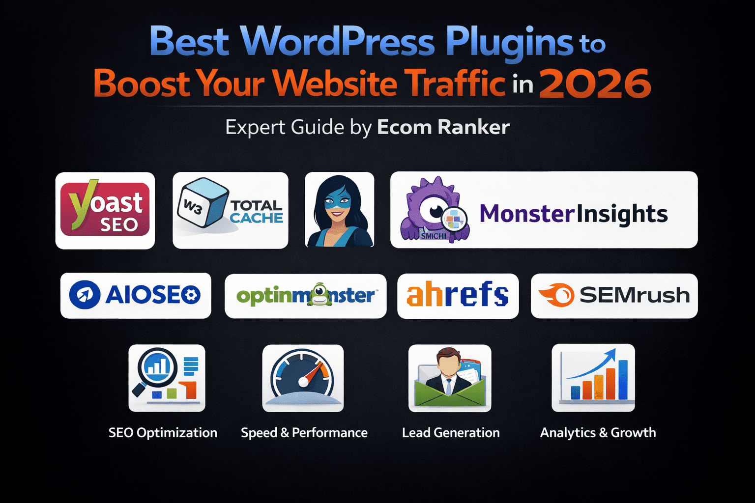 The Best WordPress Plugins to Boost Your Website Traffic in 2026 – A Complete Guide by Ecom Ranker