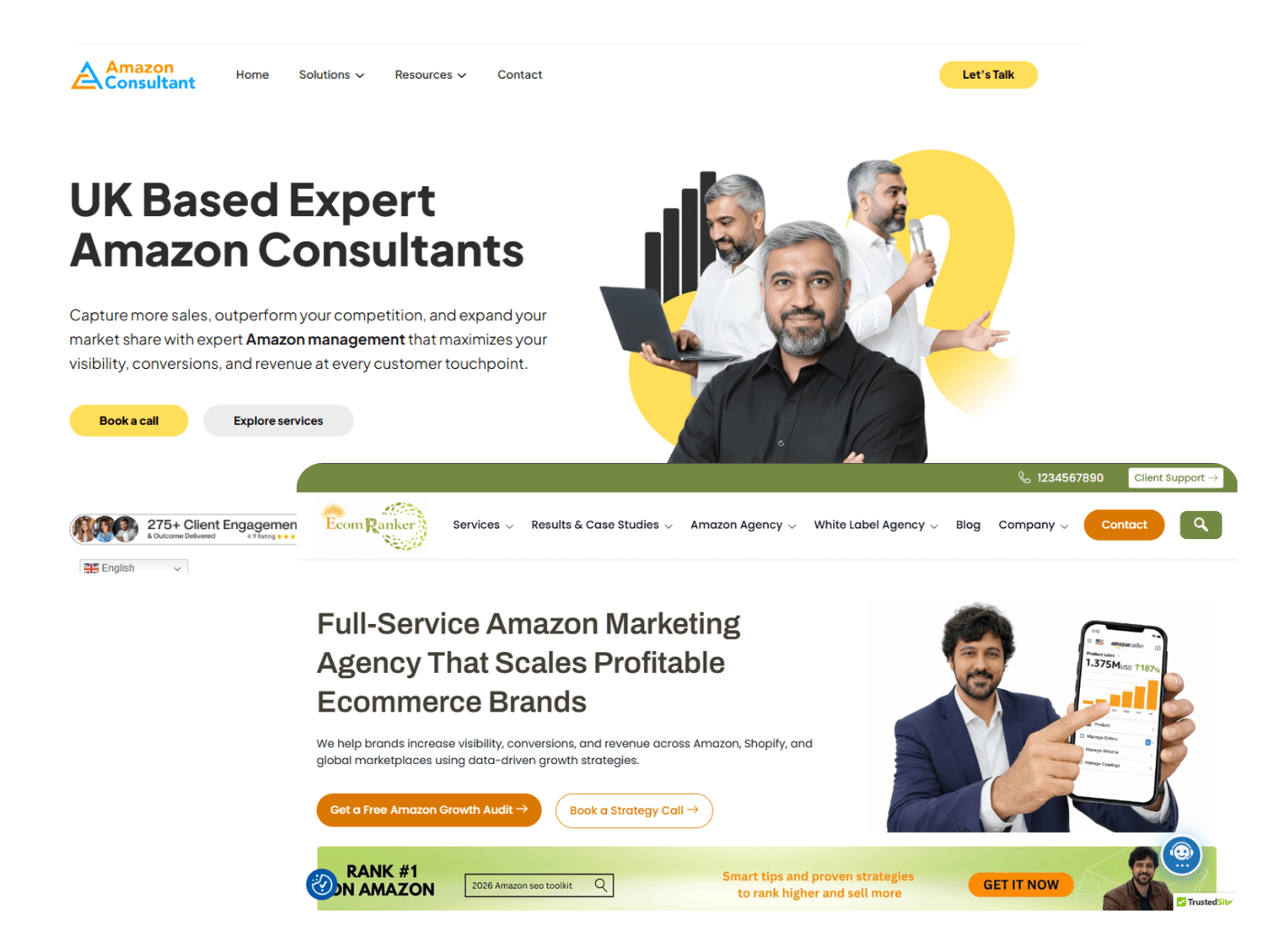 Ecom Ranker vs Amazon Consultant
