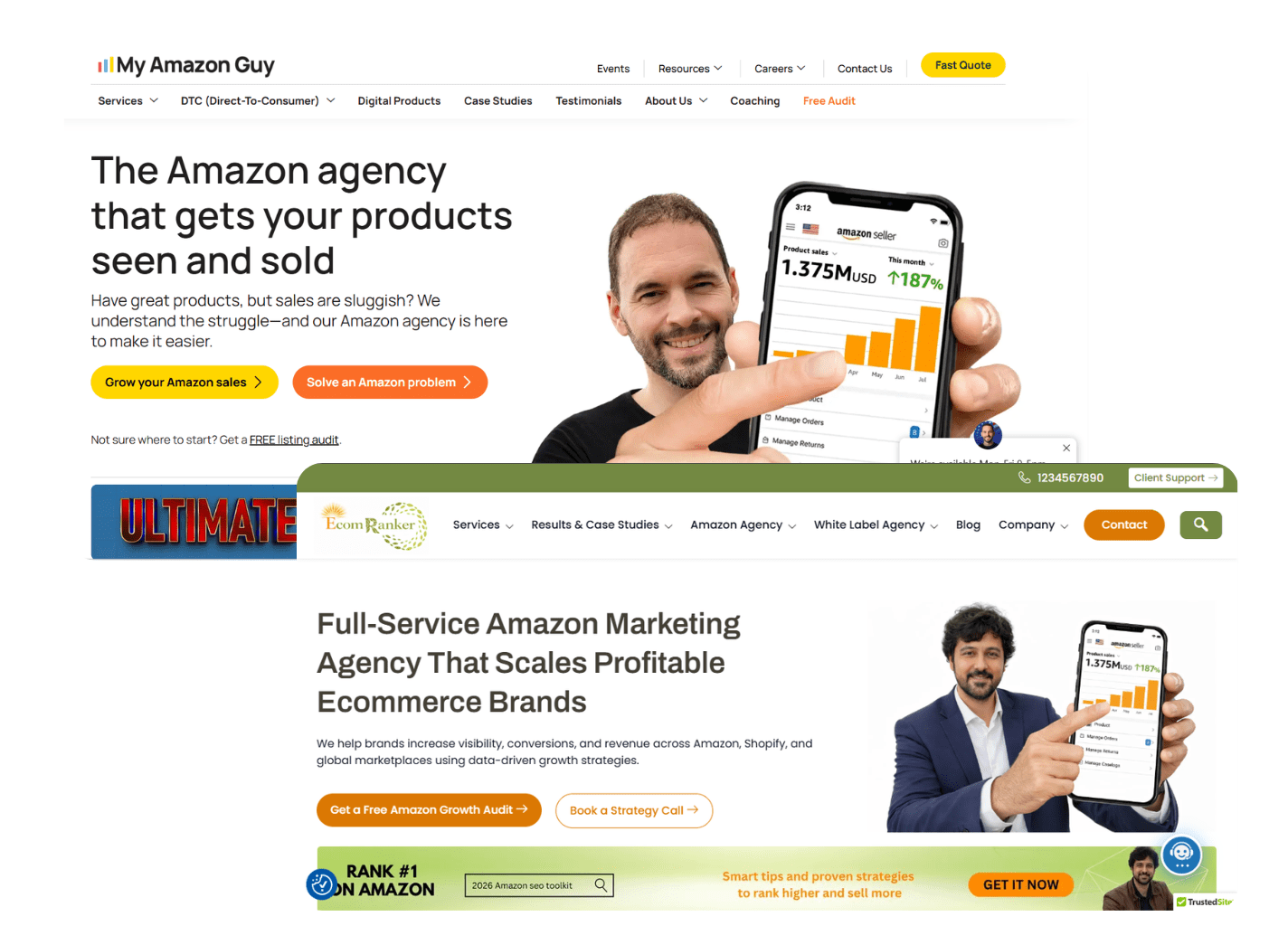 Ecom Ranker vs My Amazon Guy