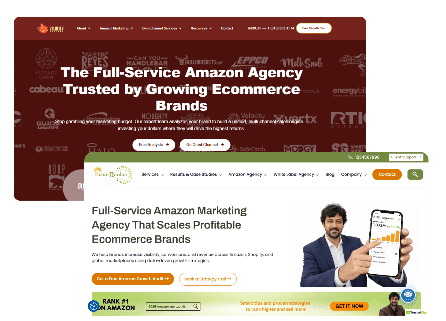 Ecom Ranker vs Velocity Sellers