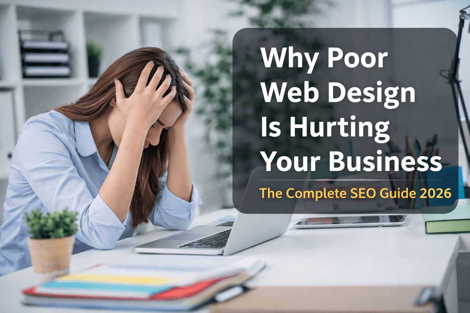 Why Poor Web Design Is Hurting Your Business (2026 In-Depth Guide by Ecom Ranker)