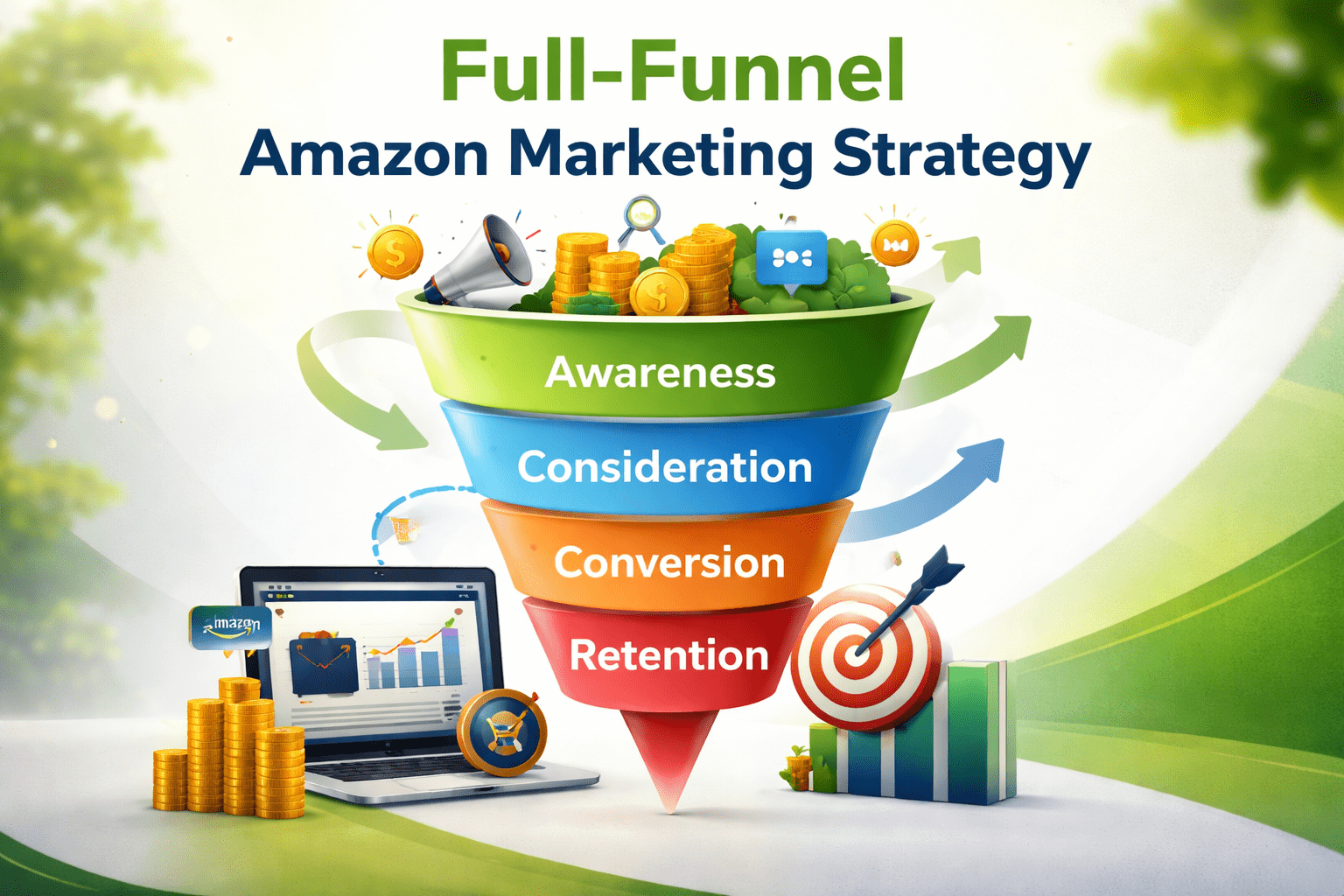 Full Funnel Amazon Marketing Strategy (2026): Complete Guide to Scale Traffic, Conversion & Profit