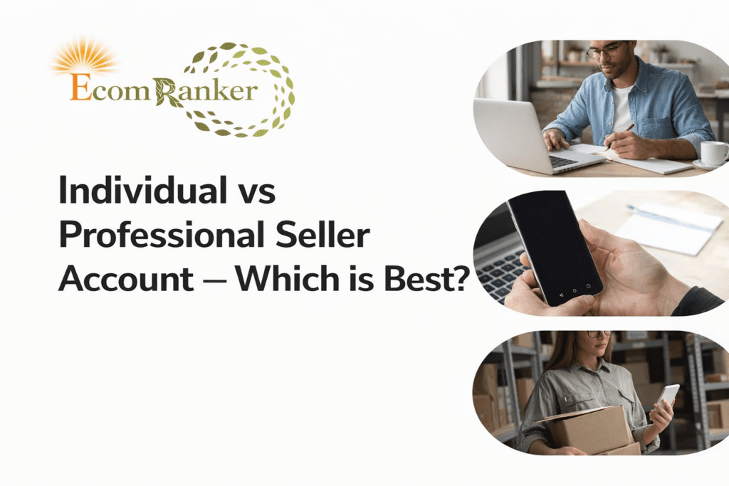 Individual vs professional seller accounts