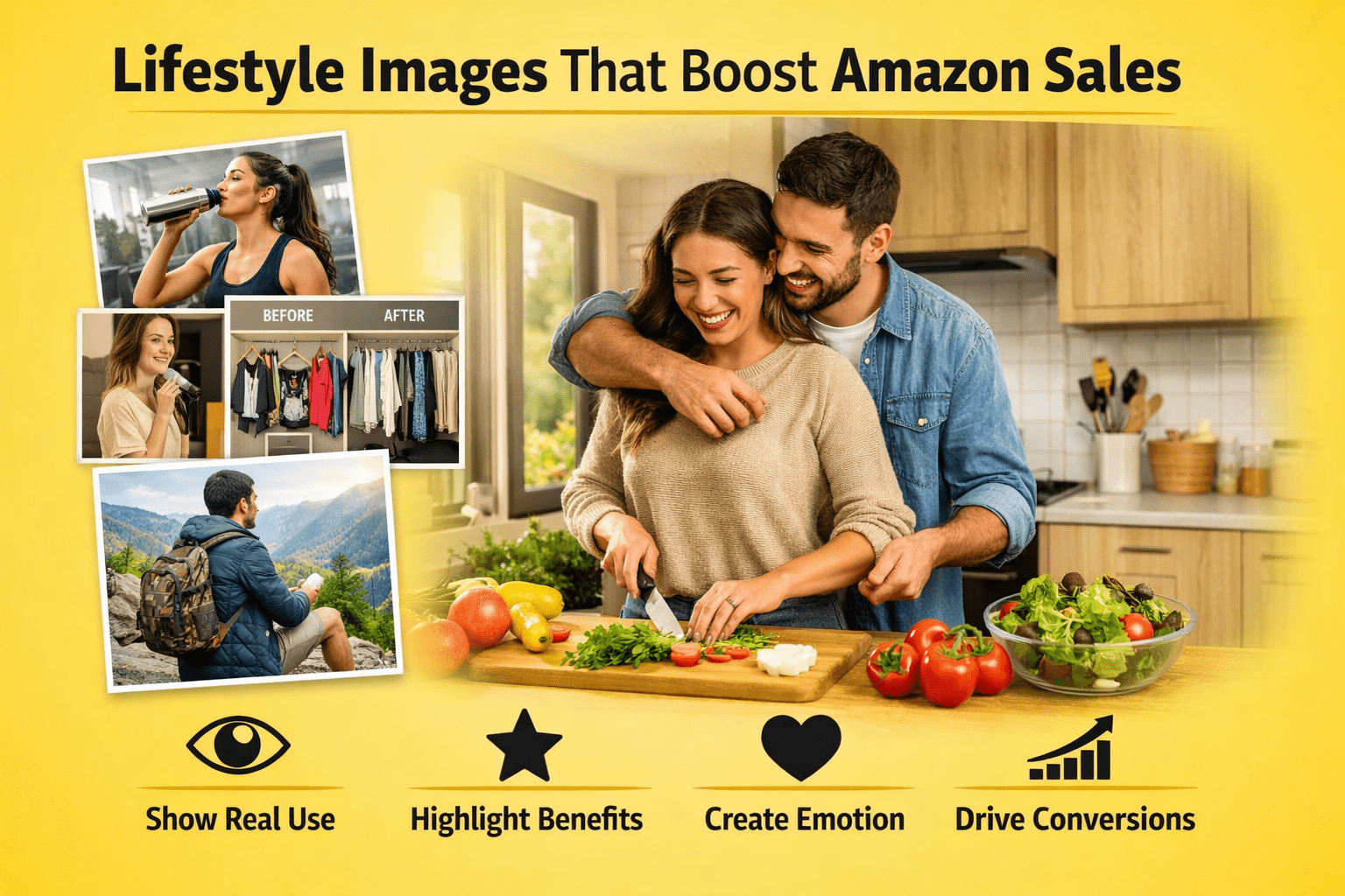 How to Create Lifestyle Images That Boost Sales on Amazon (Complete Expert Guide)