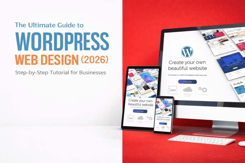 WordPress web design tutorial 2026