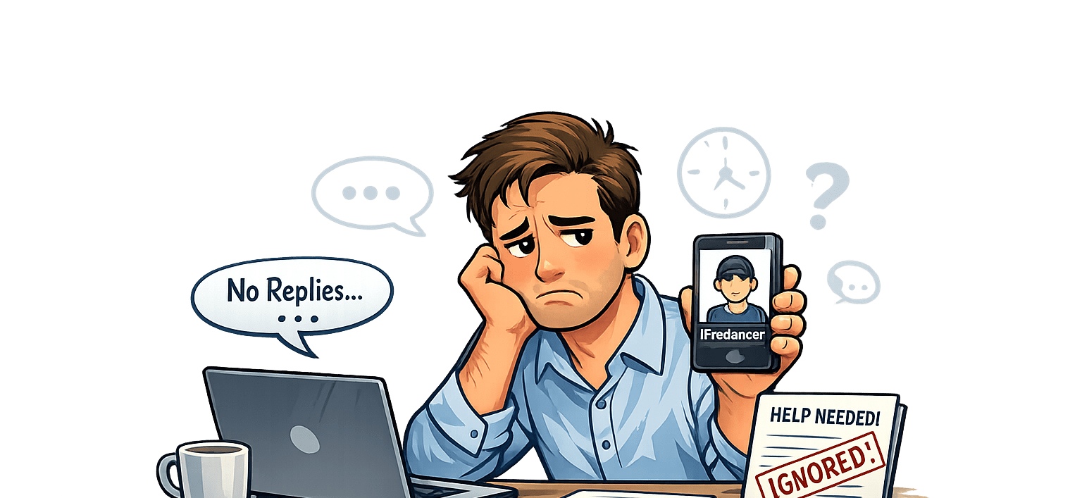 freelancer no support website issue