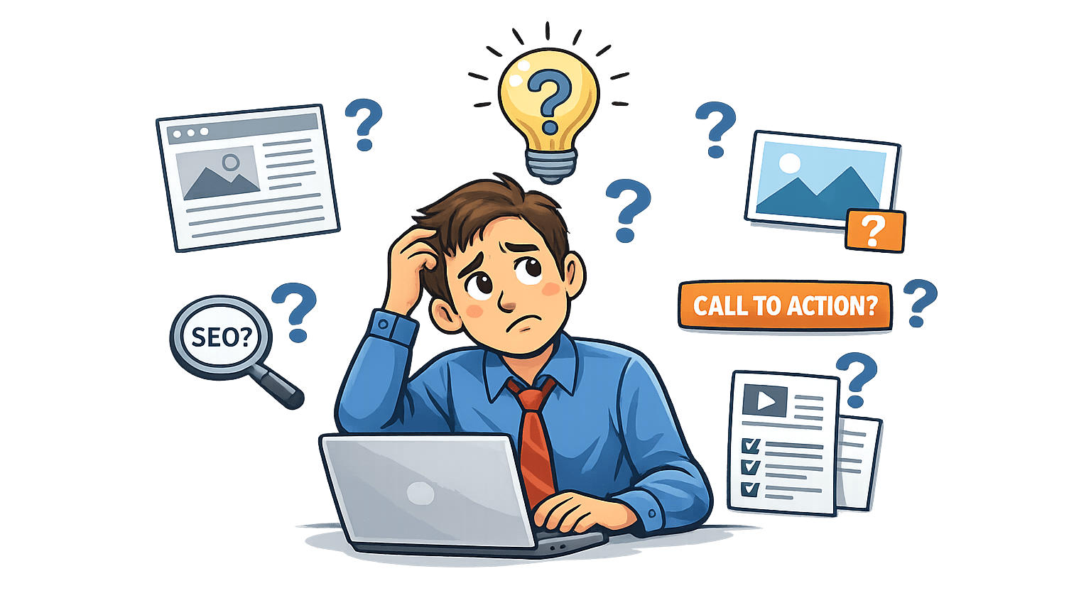 website planning confusion what to include