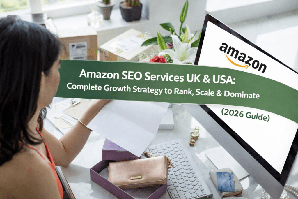 Amazon SEO strategy at home office