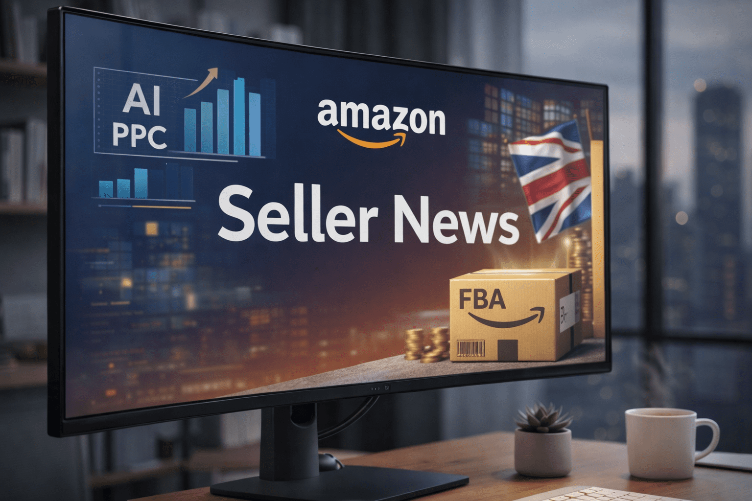 Amazon Seller News update in office