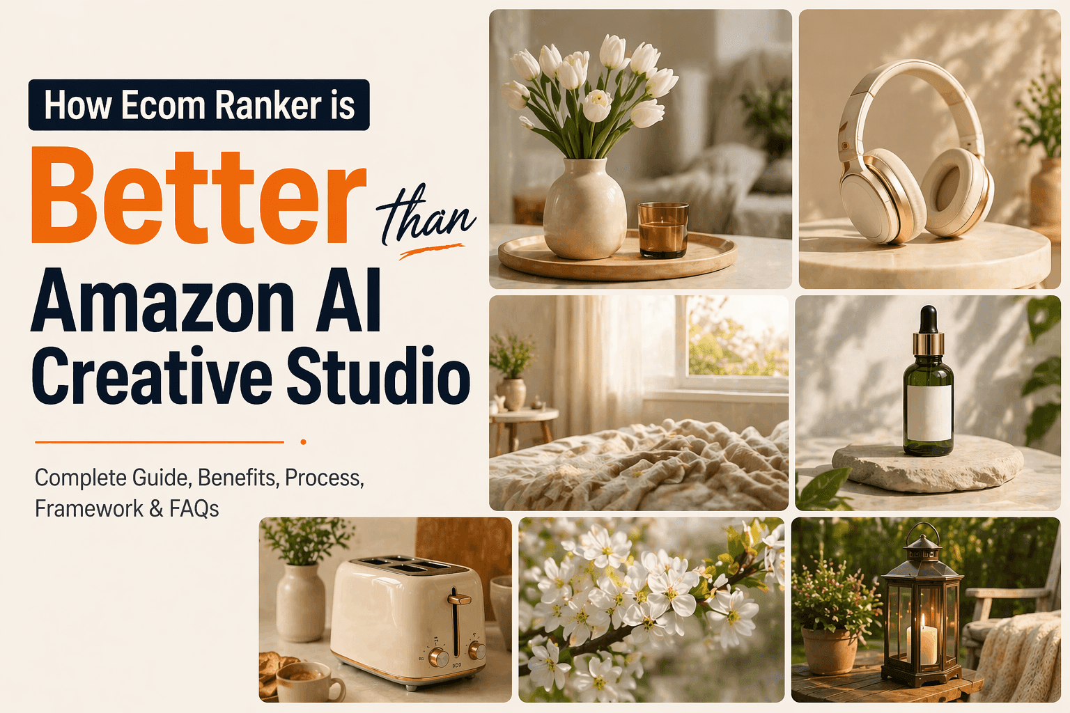 How Ecom Ranker is Better than Amazon Creative Studio (AI Studio)