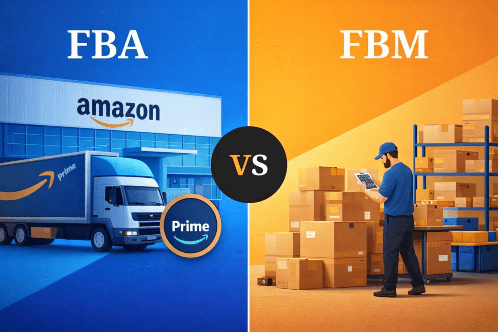 FBA vs FBM fulfillment comparison