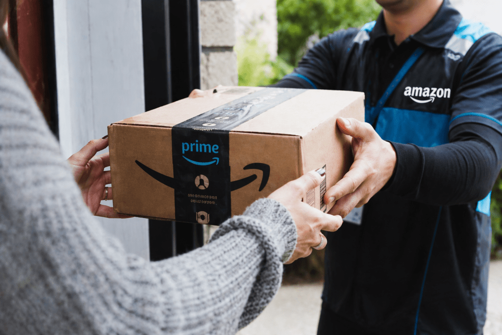 Package exchange at the doorstep