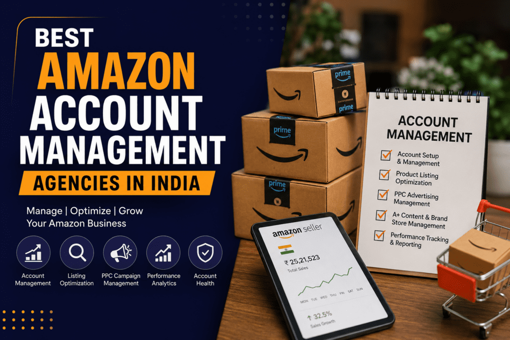 Amazon account management services in India