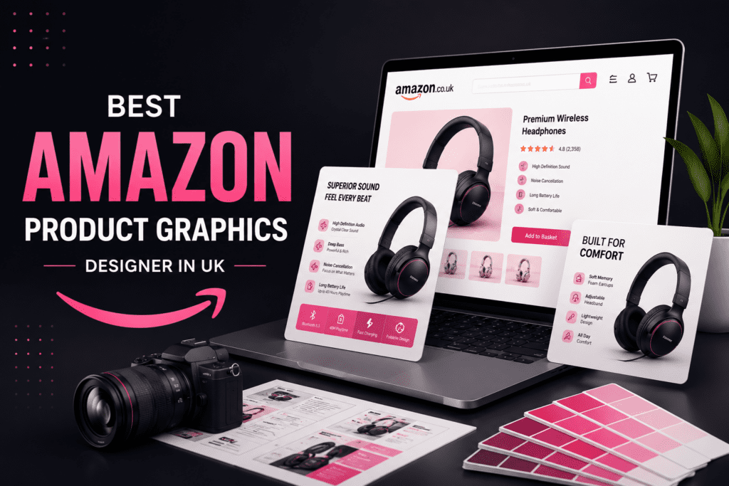 Amazon product design in a modern workspace