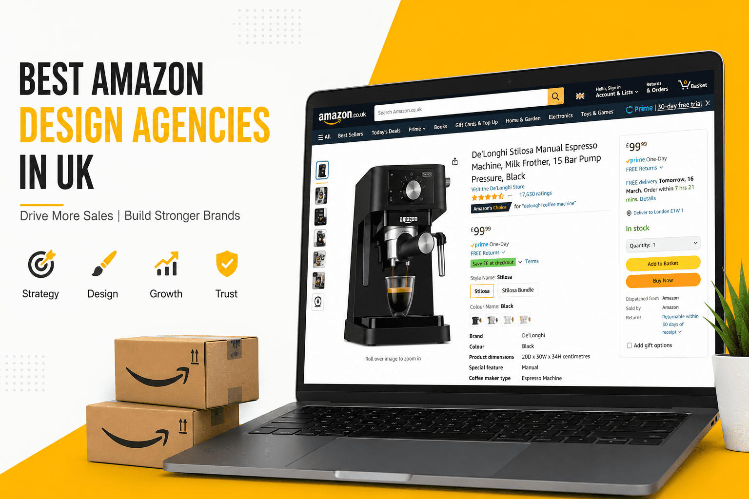 Best Amazon Design Agencies in UK