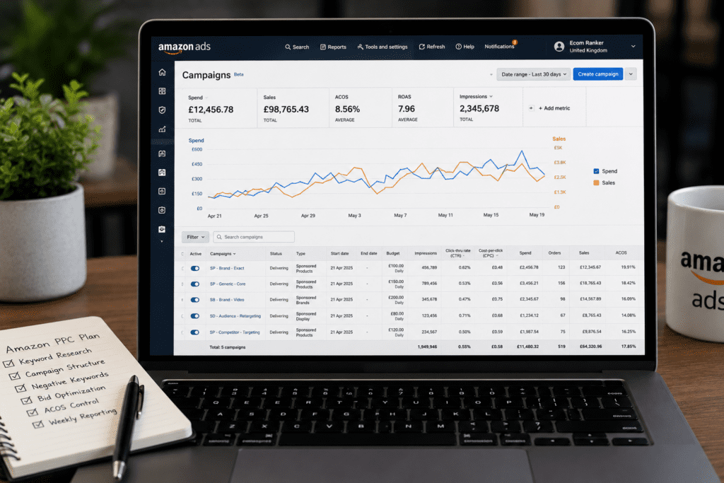 Amazon ppc Expert in UK