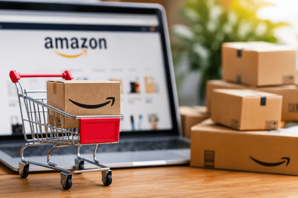 Online shopping delivery setup