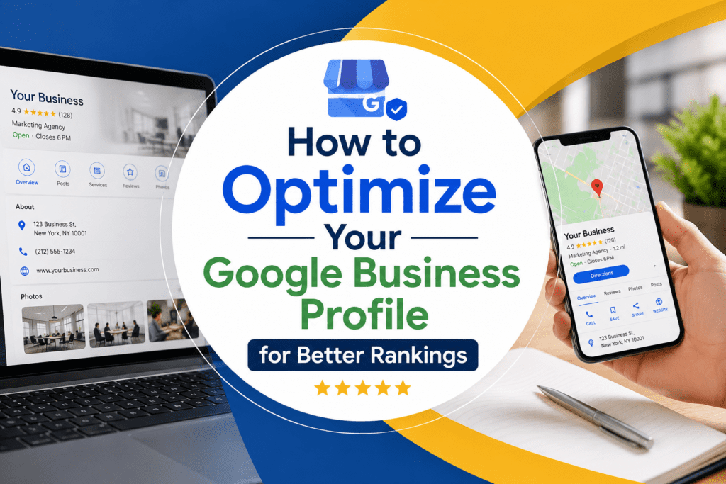 Optimize your Google business profile