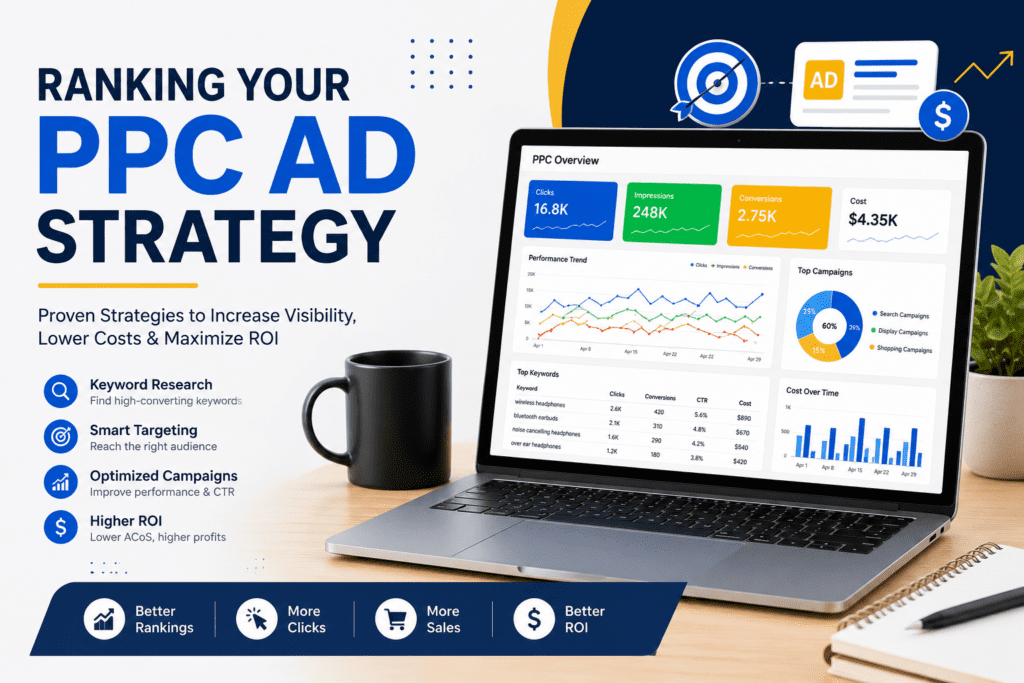 PPC strategy overview and dashboard