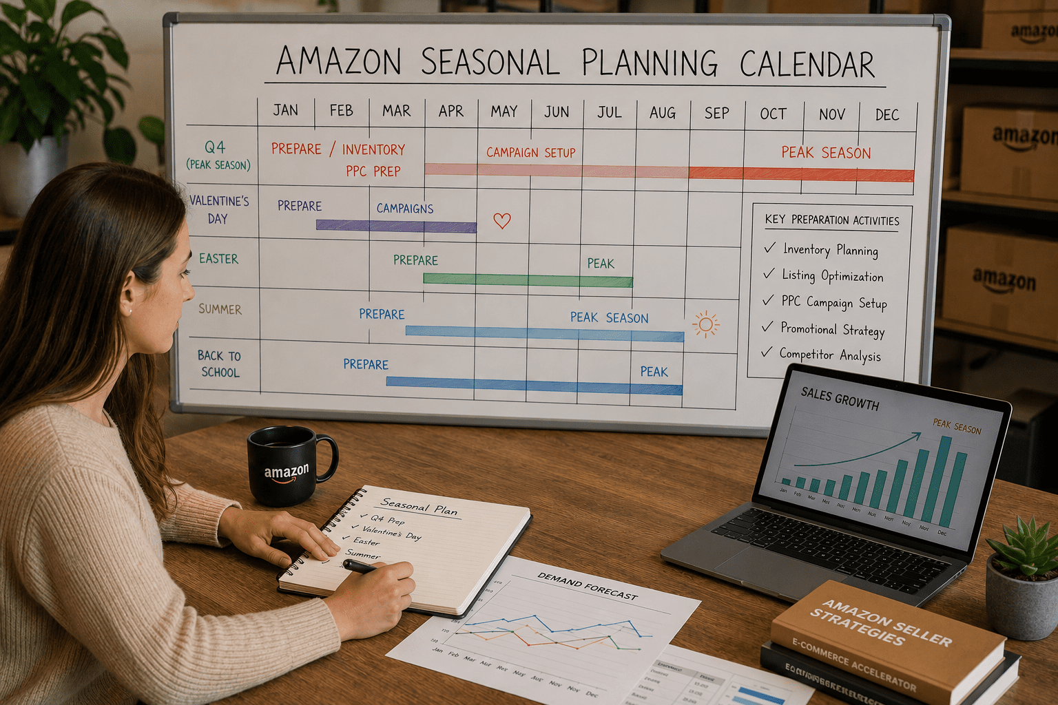 Seasonal planning in the office