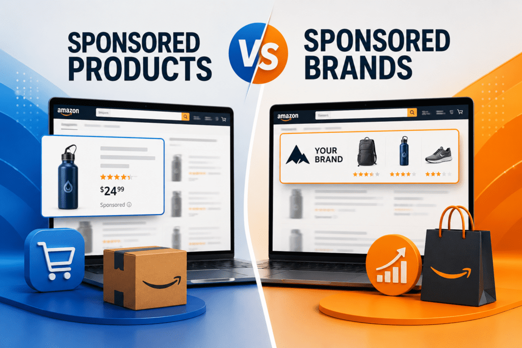 Sponsored products vs sponsored brands
