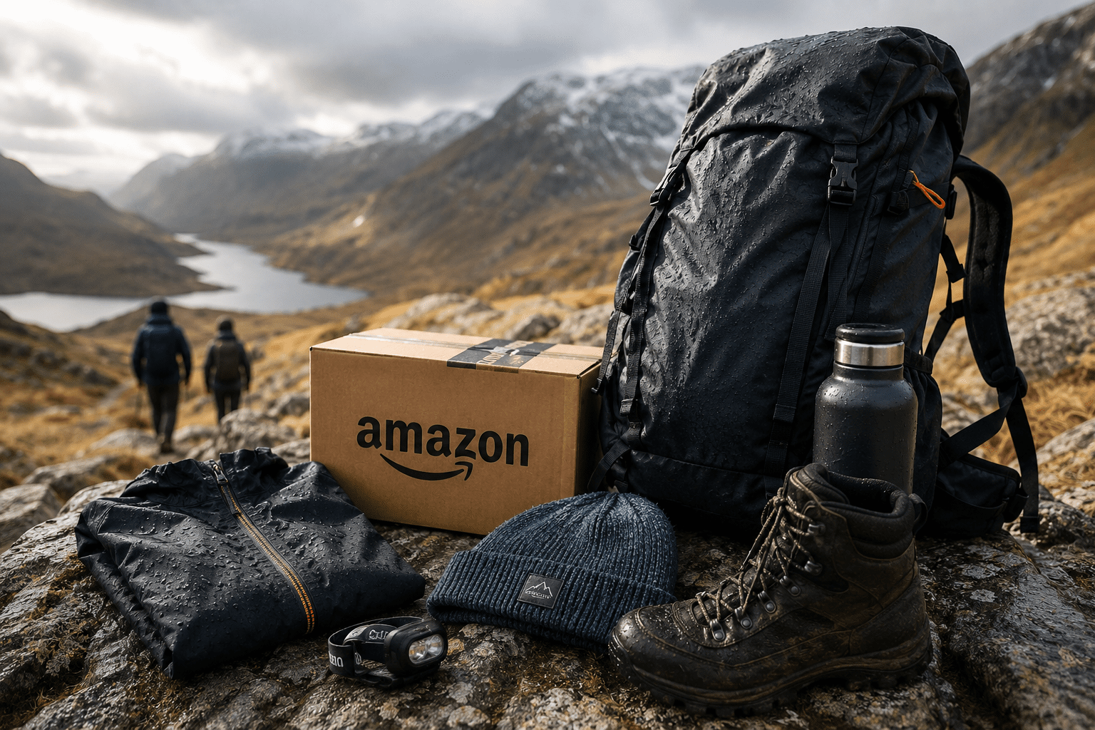 Adventure essentials by the lake
