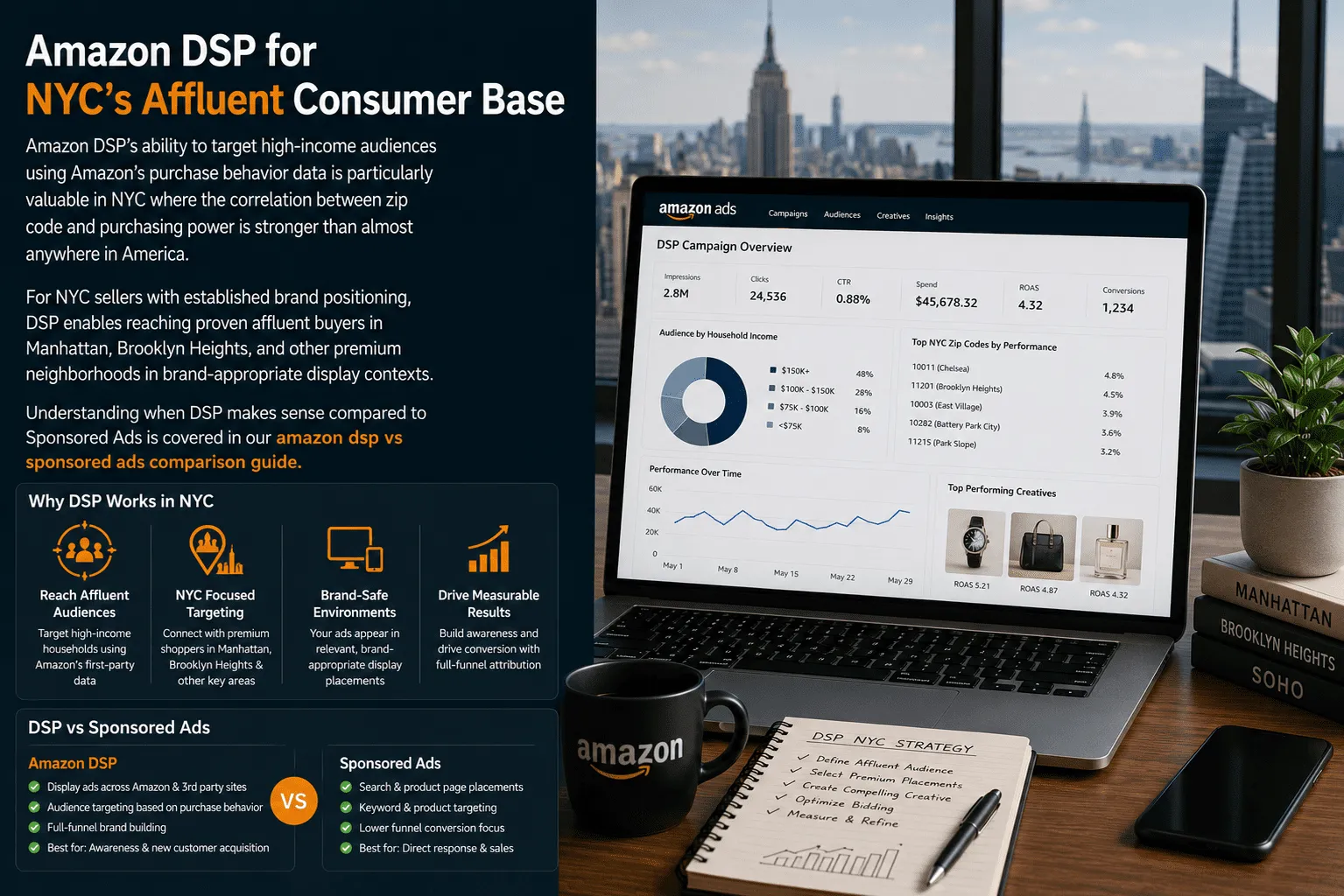 Amazon DSP strategy for NYC market