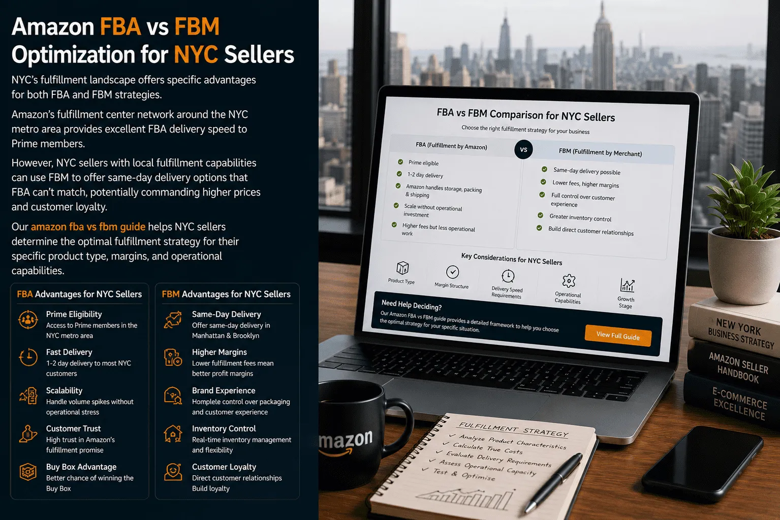 Amazon FBA vs FBM for NYC sellers
