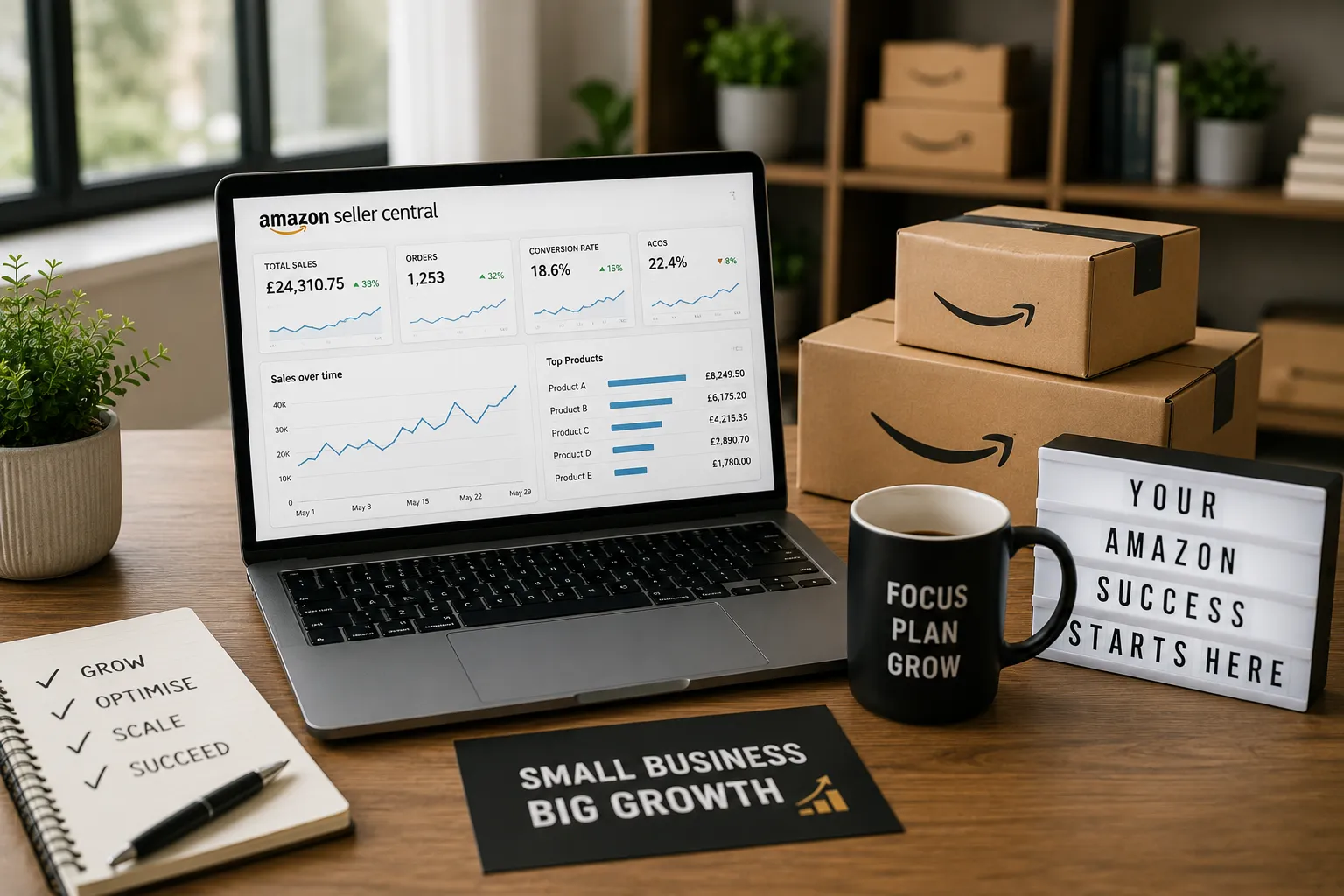 Amazon Growth Solutions for Small West Yorkshire Businesses