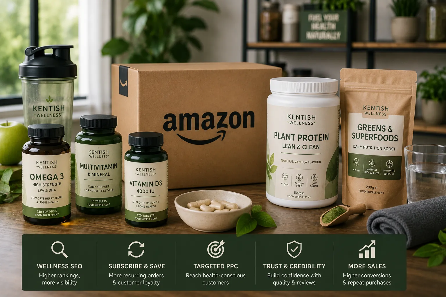 Amazon Growth Strategies for Kent Health & Wellness Brands