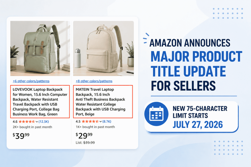 Amazon announces new product title rules