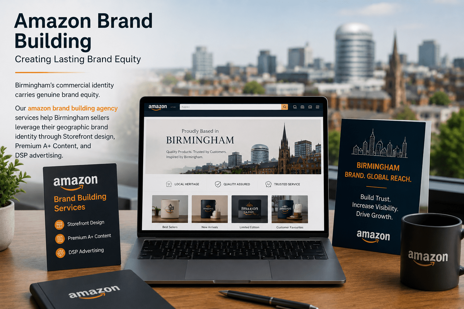 Amazon brand building in Birmingham office