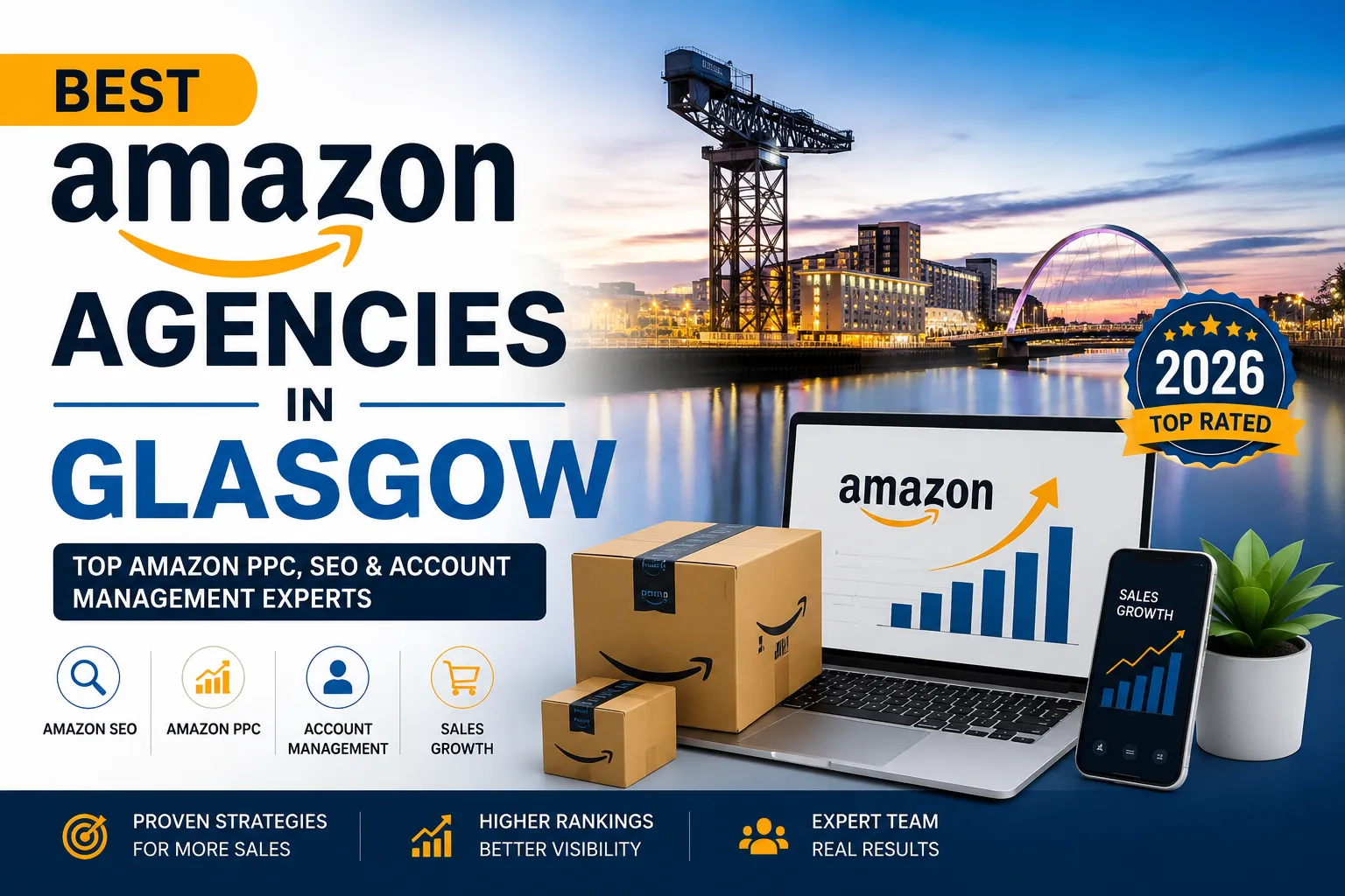 Best Amazon Agencies in Glasgow : Top Amazon PPC, SEO & Account Management Experts