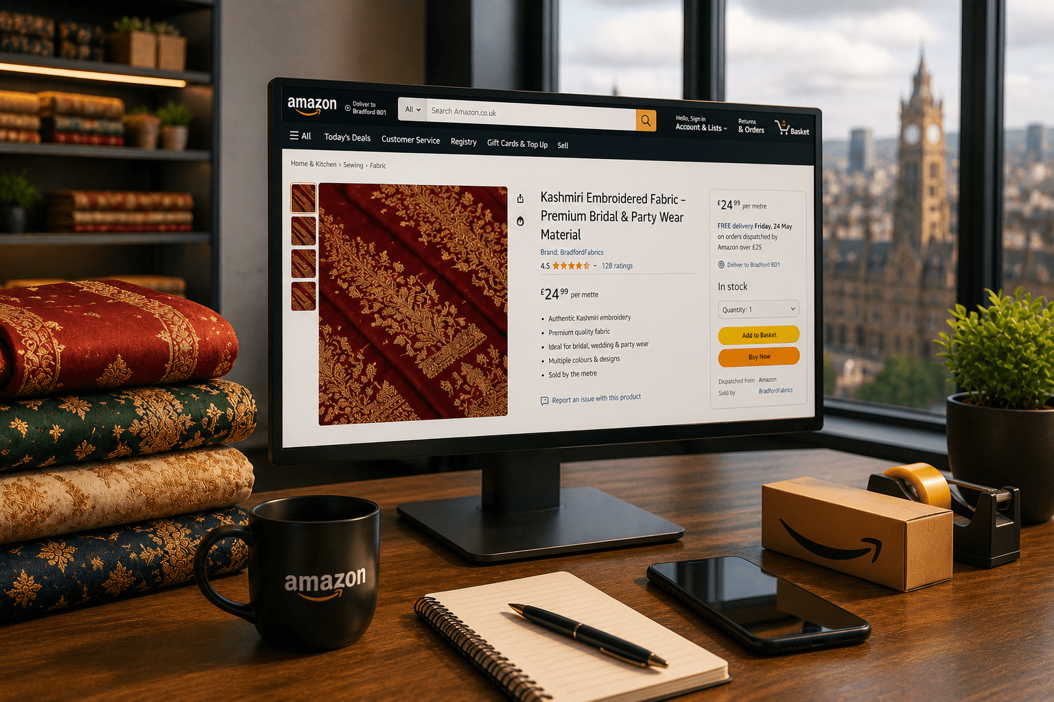 Bradford South Asian Textiles & Fabrics Growth Strategies